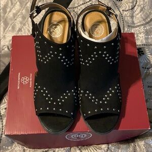 SO Open Toe Ankle Boots